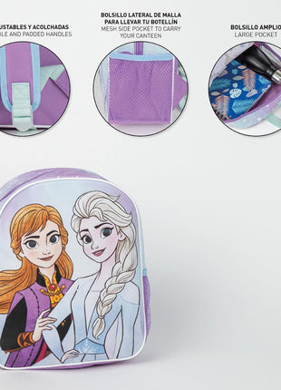 Disney Jégvarázs Sisters hátizsák, táska 29 cm