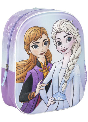 Disney Jégvarázs Sisters 3D hátizsák, táska 31 cm