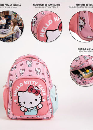 Hello Kitty Club iskolatáska, táska 42 cm