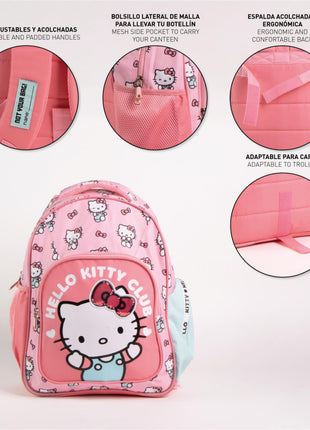 Hello Kitty Club iskolatáska, táska 42 cm