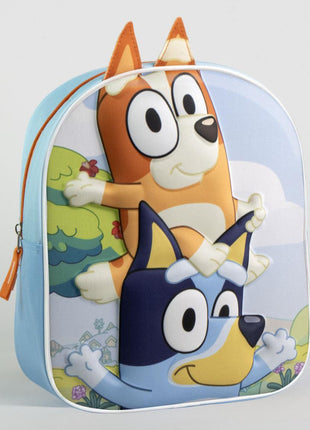Bluey Nature 3D hátizsák, táska 31 cm