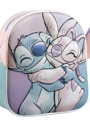 Disney Lilo és Stitch, A csillagkutya Hug 3D hátizsák, táska 31 cm