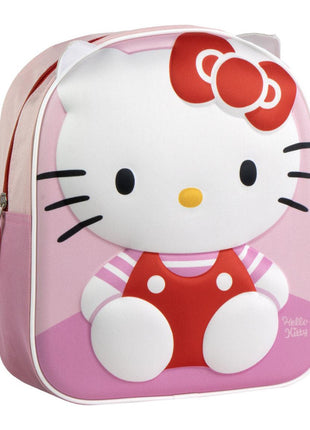 Hello Kitty Cuddle 3D hátizsák, táska 31 cm