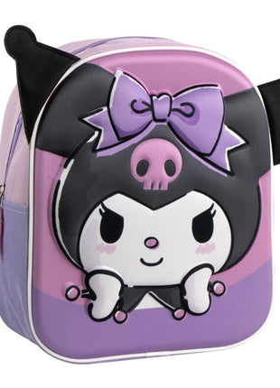 Hello Kitty Kuromi 3D hátizsák, táska 31 cm