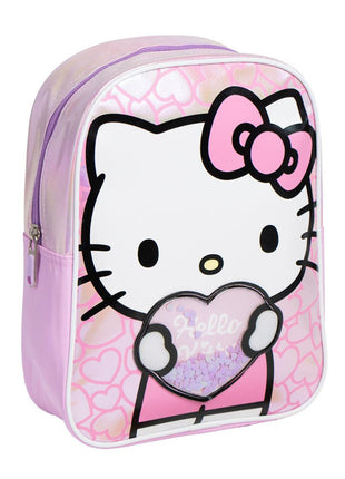 Hello Kitty Heart hologrammos hátizsák, táska 32 cm