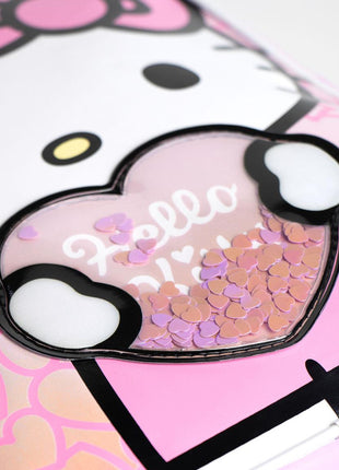 Hello Kitty Heart hologrammos hátizsák, táska 32 cm