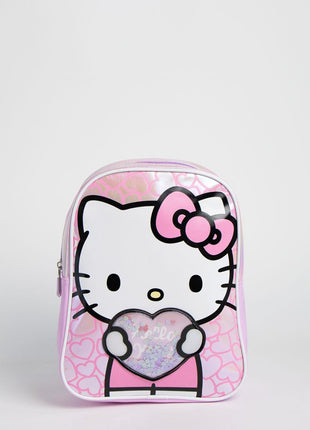 Hello Kitty Heart hologrammos hátizsák, táska 32 cm