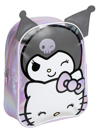 Hello Kitty Kuromi hologrammos hátizsák, táska 32 cm