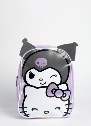 Hello Kitty Kuromi hologrammos hátizsák, táska 32 cm