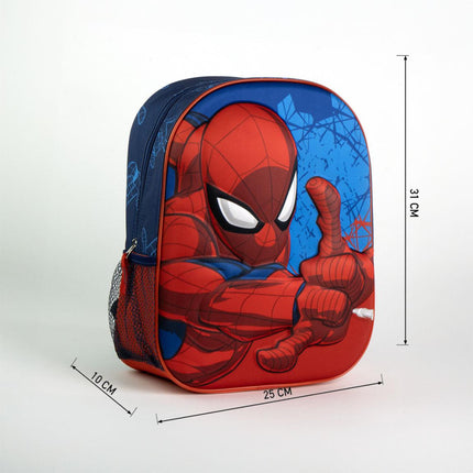 Pókember Web Force 3D hátizsák, táska 31 cm