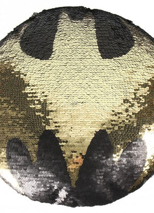 Batman átfordítható flitteres formapárna 30 cm