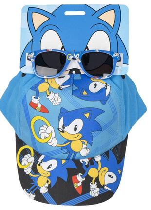 Sonic a sündisznó Ring napszemüveg és baseball sapka szett