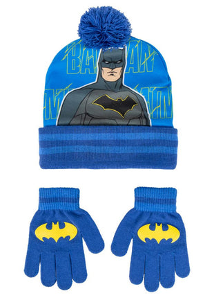 Batman gyerek sapka + kesztyű szett