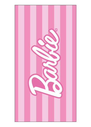 Barbie Striped fürdőlepedő, strand törölköző 70x140cm (Fast Dry)