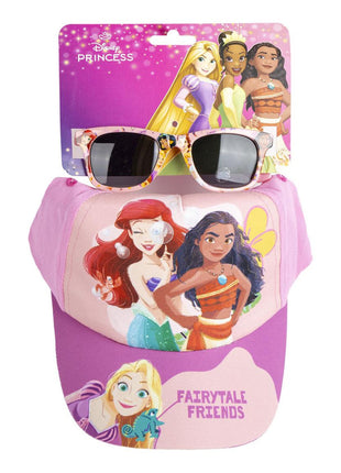 Disney Hercegnők Fairytale Friends napszemüveg és baseball sapka szett