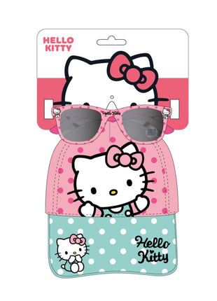 Hello Kitty napszemüveg és baseball sapka szett