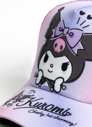 Hello Kitty Kuromi napszemüveg és baseball sapka szett