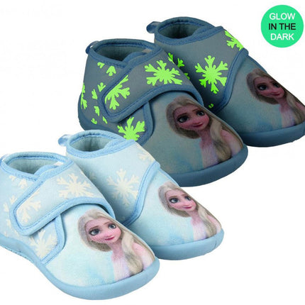 Disney Jégvarázs Elsa sötétben világító Benti cipő 23-28