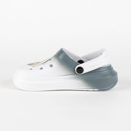 Real Madrid Coat of Arms gyerek papucs, clog 28-35