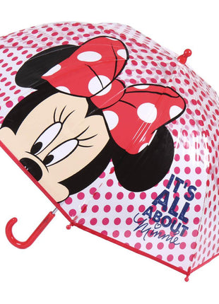 Disney Minnie Dots gyerek átlátszó esernyő Ø71 cm