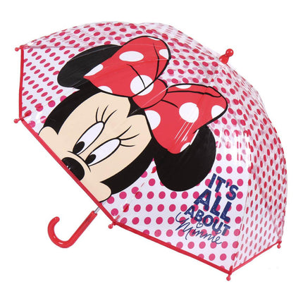 Disney Minnie Dots gyerek átlátszó esernyő Ø71 cm