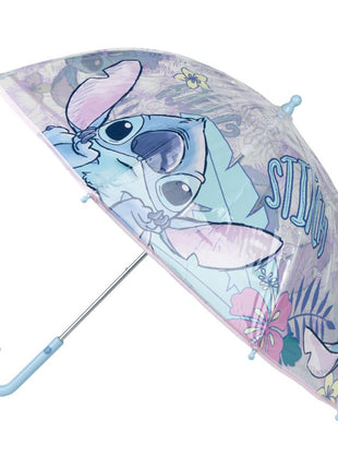 Disney Lilo és Stitch, A csillagkutya Hibiscus gyerek átlátszó esernyő Ø71 cm