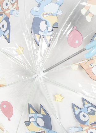 Bluey Bingo gyerek átlátszó esernyő Ø71 cm
