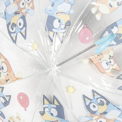 Bluey Bingo gyerek átlátszó esernyő Ø71 cm