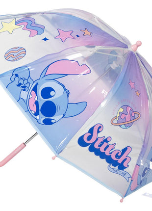 Disney Lilo és Stitch, A csillagkutya Universe gyerek átlátszó esernyő Ø71 cm