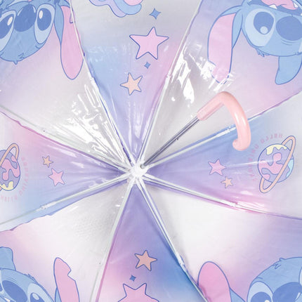 Disney Lilo és Stitch, A csillagkutya Universe gyerek átlátszó esernyő Ø71 cm