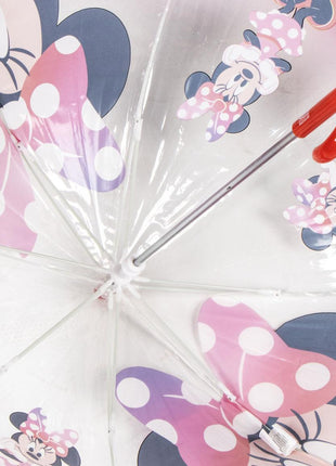 Disney Minnie Cheerful gyerek átlátszó esernyő Ø71 cm