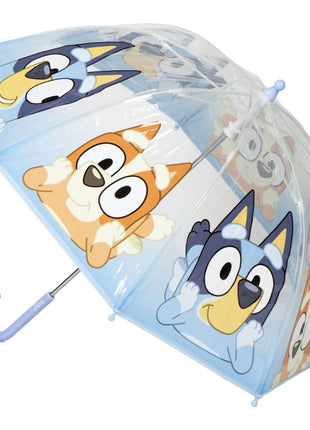 Bluey Puddle gyerek átlátszó esernyő Ø71 cm
