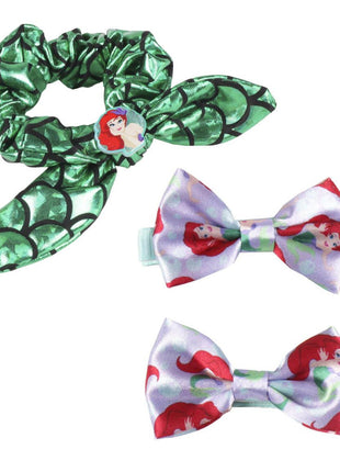 Disney Hercegnők Ariel hajgumi és hajcsat szett 3 db-os