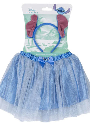 Disney Lilo és Stitch, A csillagkutya Sparkle gyerek szoknya és hajpánt szett 3 - 8 év / 98 - 128 cm