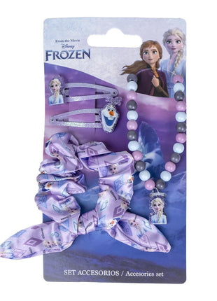 Disney Jégvarázs Olaf and Elsa nyaklánc és hajkiegészítő szett