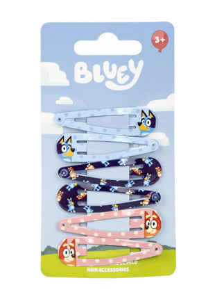 Bluey Bingo hajcsat szett 6 db-os