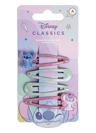 Disney Lilo és Stitch, A csillagkutya Angel hajcsat szett 4 db-os