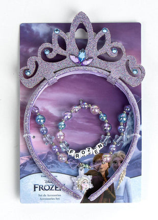 Disney Jégvarázs Royal Purple ékszer és hajpánt szett