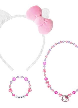 Hello Kitty Ears ékszer és hajpánt szett