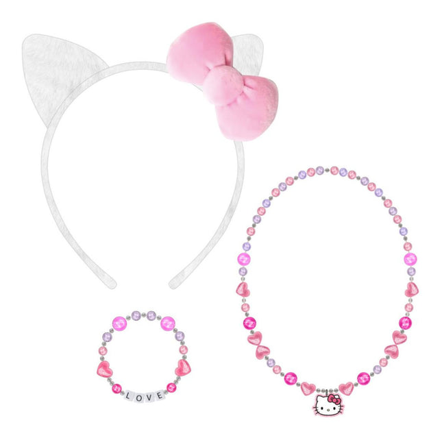 Hello Kitty Ears ékszer és hajpánt szett