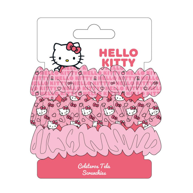 Hello Kitty Scrunchie hajgumi szett 3 db-os