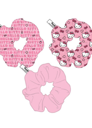 Hello Kitty Scrunchie hajgumi szett 3 db-os