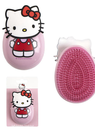 Hello Kitty Detangler 3D hajkefe 9 cm