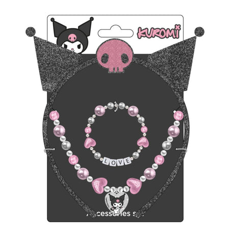 Hello Kitty Kuromi ékszer és hajpánt szett