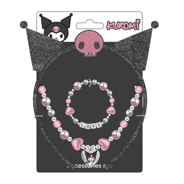 Hello Kitty Kuromi ékszer és hajpánt szett
