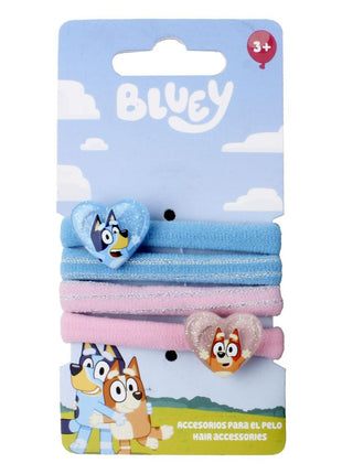 Bluey Heart hajgumi szett 4 db-os