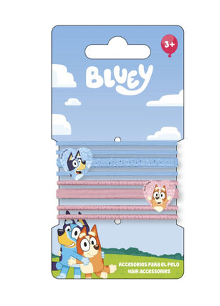 Bluey Heart hajgumi szett 8 db-os
