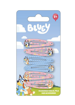 Bluey Dots hajcsat szett 6 db-os