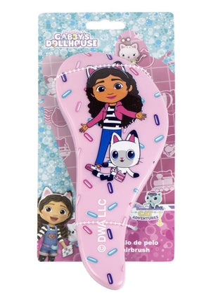 Gabi babaháza Pink hajkefe 20 cm