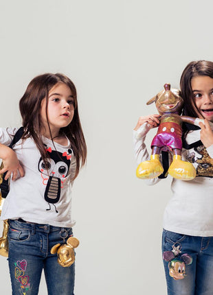 Disney Mickey plüss kulcstartó 10 cm